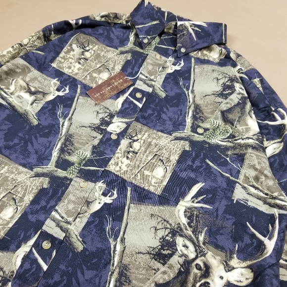 NWT Woodland Trail Deers Forest Wilderness All Ove - Picture 4 of 8